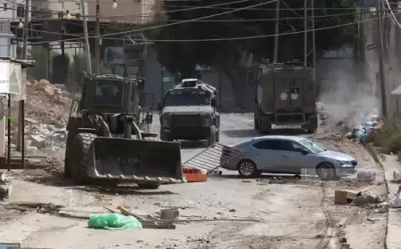 الاحتلال يواصل اعتداءاته بحق المواطنين وممتلكاتهم بالأغوار وسلفيت