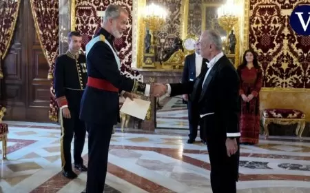 العاهل الإسباني يتسلم أوراق اعتماد أول سفير لدولة فلسطين لدى مدريد