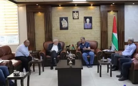 طقاطقة يطلع العالول على أوضاع محافظة طولكرم