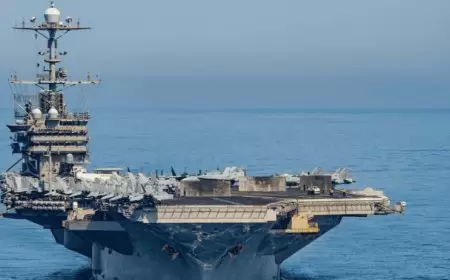 حاملة الطائرات الأميركية "يو إس إس ترومان" تبحر إلى المنطقة