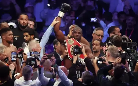 بـ"الضربة القاضية".. دوبوا يهزم جوشوا في "نزال موسم الرياض نسخة ويمبلي"