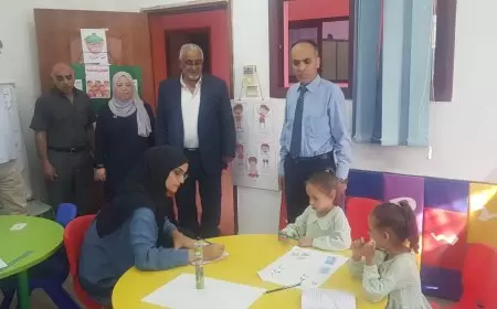 بمناسبة اليوم العالمي للغة الإشارة  "تربية طولكرم" تشارك مدرسة جمعية قاقون الخيرية للصم نشاطاتها