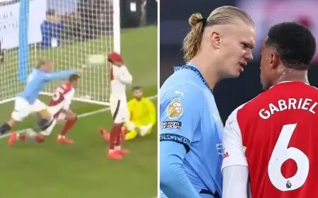 واقعة غابرييل.. رابطة الدوري الإنجليزي تتخذ قراراً بشأن هالاند