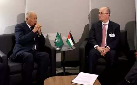 مصطفى يبحث مع أمين عام الجامعة العربية ووزير خارجية قبرص آخر التطورات