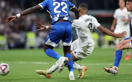 ريال مدريد يفلت من استفاقة ألافيس المتأخرة