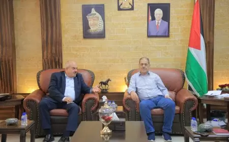 طقاطقة والوزير د. الحجاوي يتابعان الجهود الحثيثة والمستمرة من لجنة الطوارئ الحكومية والشركاء لاعادة تأهيل ما دمره الإحتلال في مخيمي طولكرم ونور شمس