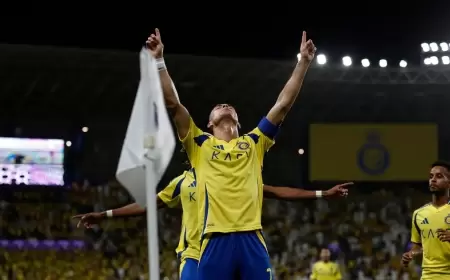 النصر يهزم الريان بهدفي ماني ورونالدو