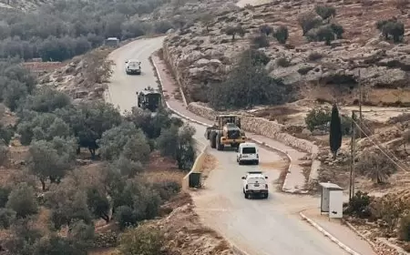 الاحتلال يهدم منزلا في قرية التوانة جنوب الخليل