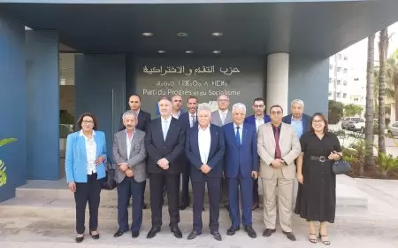 الوزير عساف يُطلع أمناء عامين لأحزاب مغربية على تطورات الأوضاع في فلسطين