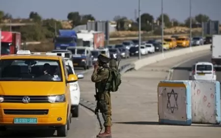 الاحتلال يواصل تشديد إجراءاته على الحواجز العسكرية بمحيط نابلس