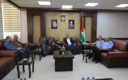 طقاطقة يستقبل المدير الجديد  لمديرية السياحة والآثار بطولكرم