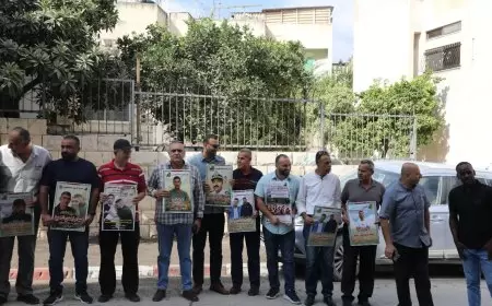 وقفة دعم وإسناد للمعتقلين في طولكرم