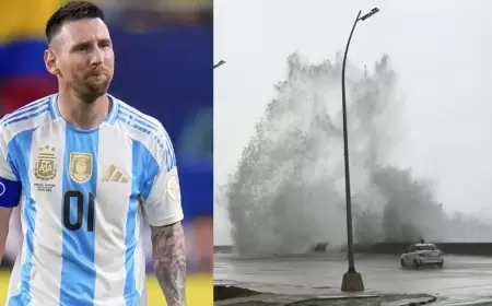 "من يبقَ فسيموت".. إعصار ميلتون يهدد حياة ميسي والأرجنتينيين