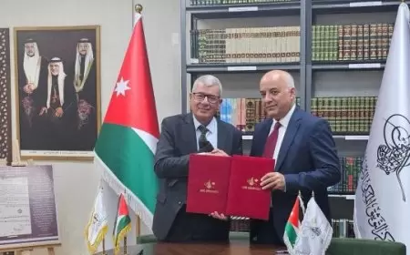 المكتبة الوطنية ومركز التوثيق الملكي الأردني الهاشمي يوقّعان بروتوكول تعاون بينهما