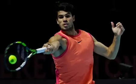 ألكاراز يواجه نادال في قبل نهائي بطولة الملوك الستة بموسم الرياض