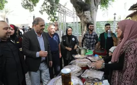 مديرية زراعة طولكرم تشارك بافتتاح فعاليات معرض يوم التراث الفلسطيني والذي أقيم على أرض منتزه بلدية طولكرم ،،