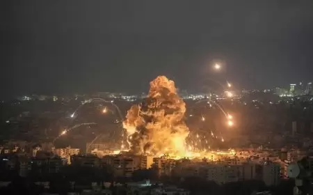 الطيران الإسرائيلي يشن 4 غارات فجرا على منطقتي الحدث وحارة حريك بالضاحية الجنوبية لبيروت