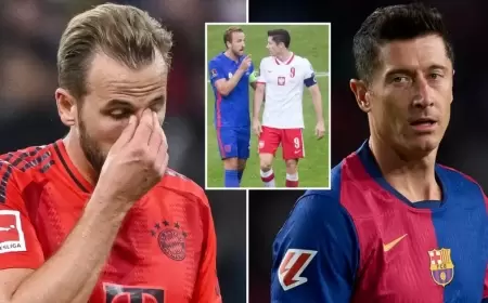 لاعبو بايرن: ليفاندوفسكي يلعب لنفسه.. وكين أفضل منه