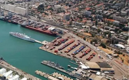 عمال ميناء حيفا يتلقون رسائل تهديد: "سنمنحكم وقتًا قصيرًا للمغادرة