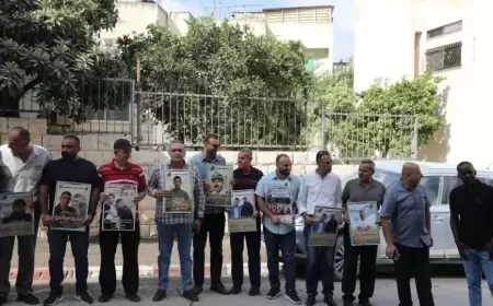 وقفة دعم وإسناد للمعتقلين في طولكرم