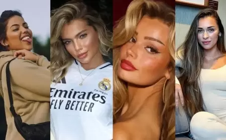 نجمات ريال مدريد قبل الكلاسيكو.. عارضة أزياء هولندية ومقدمة أرجنتينية