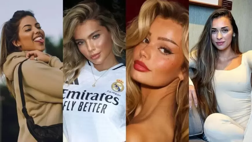 نجمات ريال مدريد قبل الكلاسيكو.. عارضة أزياء هولندية ومقدمة أرجنتينية