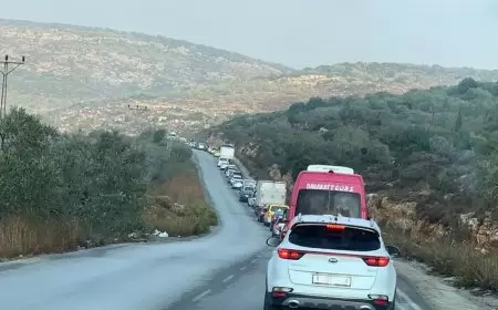 الاحتلال يشدد إجراءاته العسكرية عند مدخل سلفيت الشمالي