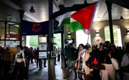 دعماً لغزة.. طلاب "جامعة ليون 3" لرئيسة الجمعية الوطنية: لا مكان لك بيننا