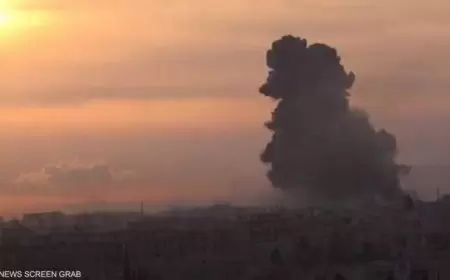 هجوم إسرائيلي يستهدف مواقع في ريفي حلب وإدلب