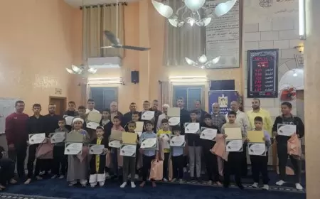 أوقاف طولكرم تكرم طلبة مركز خالد بن الوليد في عتيل