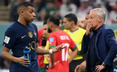 صدمة.. مبابي يقرر عدم اللعب لفرنسا في وجود ديشان