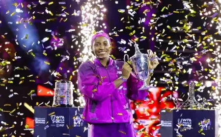 غوف تتوج بنهائيات محترفات التنس في الرياض