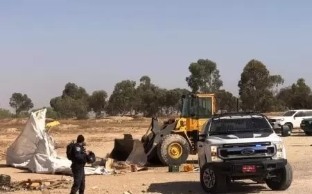 للمرة 232: السلطات الإسرائيلية تهدم قرية العراقيب بأراضي الـ48