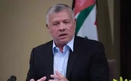 ملك الأردن يدعو لتكثيف الجهود على 4 مسارات رئيسية