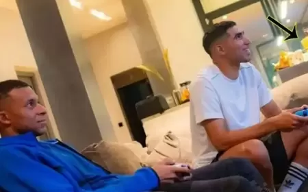 ماذا تفعل "الشيشة" بين مبابي وحكيمي؟