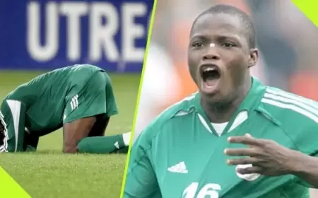 مأساة.. وفاة لاعب نيجيريا بعد شهر من دفن زوجته