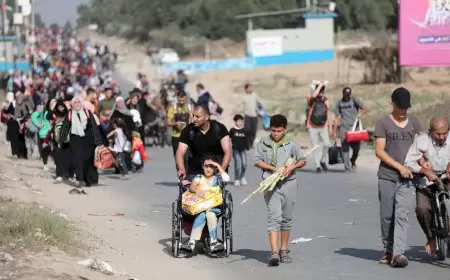 "رايتس ووتش": إسرائيل تسببت بنزوح قسري واسع ومتعمد للمواطنين في غزة