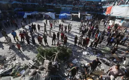 خمسة شهداء ومصابون في قصف الاحتلال مدينة رفح