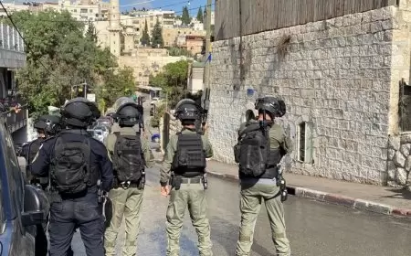 قوات الاحتلال تعتقل 4 مقدسيين