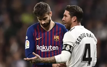 بعد "صفعة" ريال مدريد.. بيكيه يسخر من راموس