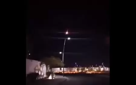 الجيش الأردني يعلن سقوط "جسم طائر" في العقبة