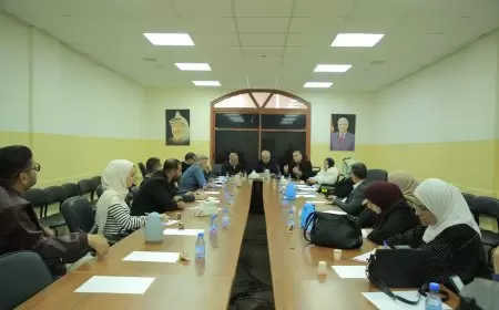 طولكرم لجنة المؤسسات  العاملة مع الاشخاص ذوي الاعاقة تعقد اجتماعها الدوري