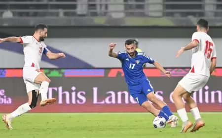 الكويت تفرض التعادل على الأردن في تصفيات المونديال