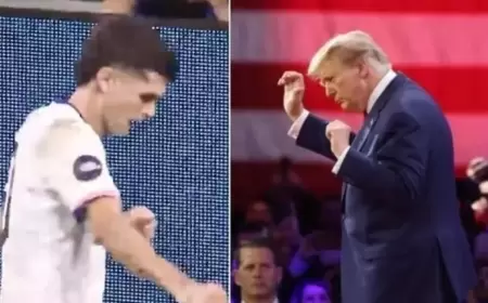 غضب ديمقراطي.. "رقصة ترمب" تثير أزمة بعد هدف أميركا