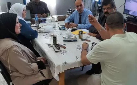 التربية تتفقد مدرسة ذكور مسقط الأساسية العليا