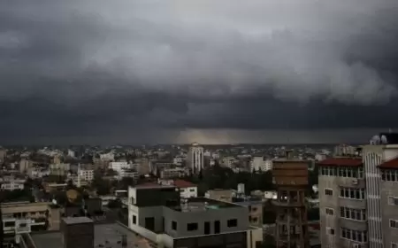 الطقس: انخفاض ملموس على الحرارة وأمطار متفرقة مساء