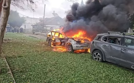 9 إصابات- حزب الله يدك تل أبيب بعشرات الصواريخ