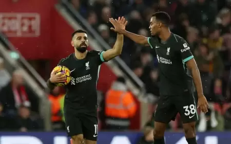 صلاح يقود ليفربول للابتعاد في الصدارة بالفوز على ساوثهامبتون