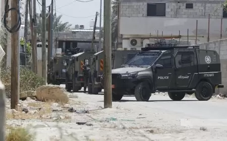 الاحتلال يواصل اقتحام المغير شرق رام الله لليوم الثاني