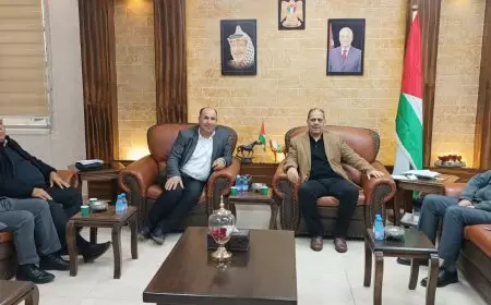 طقاطقة يستقبل المدير الجديد لمديرية التنمية الإجتماعية بطولكرم